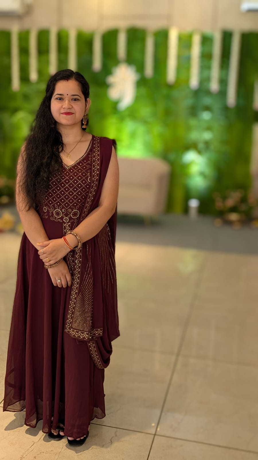 Priyamvada, founder and lead instructor at The Yoga Story